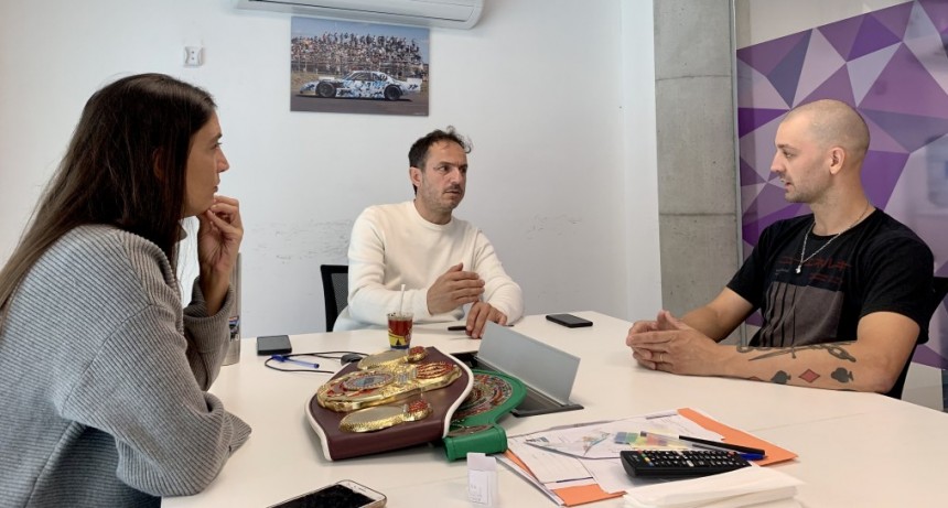 El Intendente felicitó a “El Principito” Witt tras coronarse campeón en Mendoza 