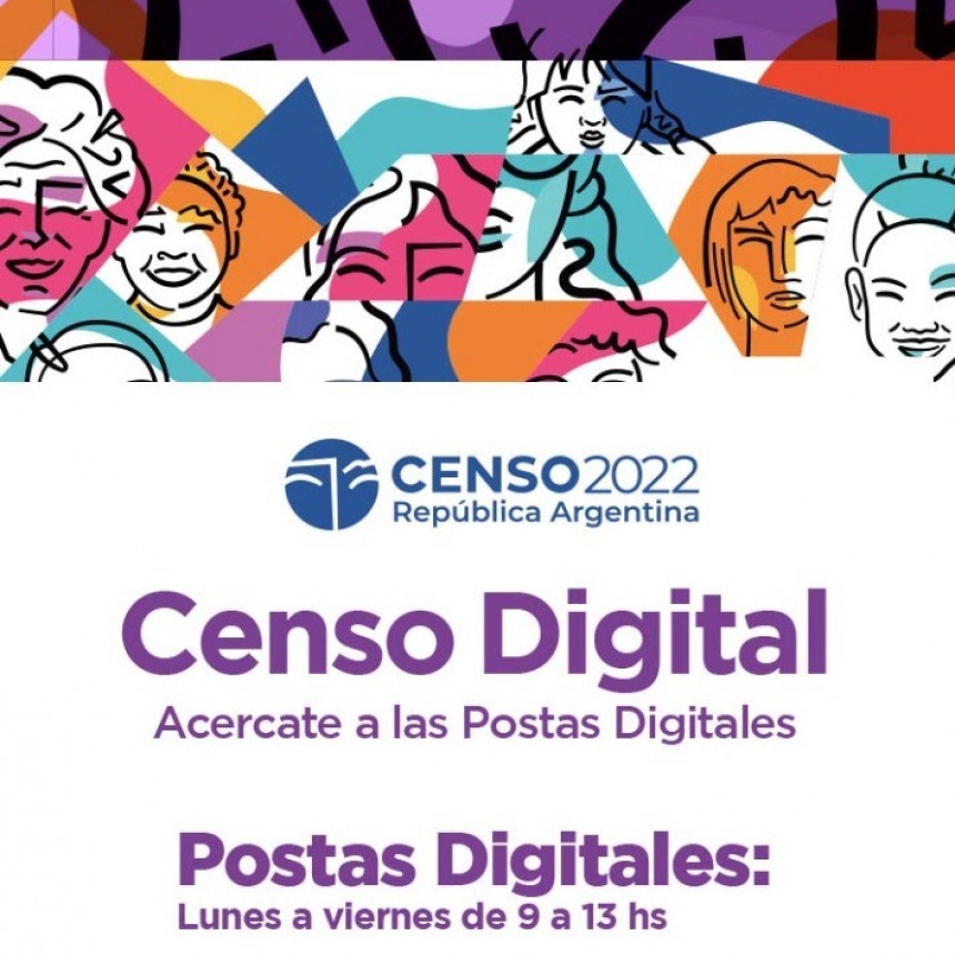 Desde el Municipio instan a los vecinos a realizar el Censo anticipadamente
