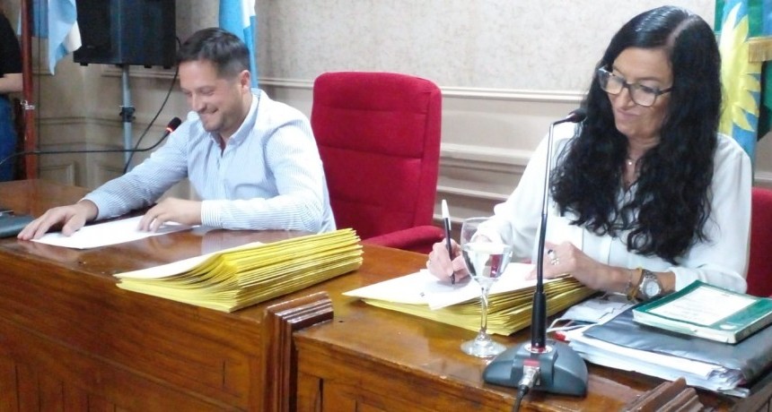 Se realizó la sesión ordinaria del Honorable Concejo Deliberante