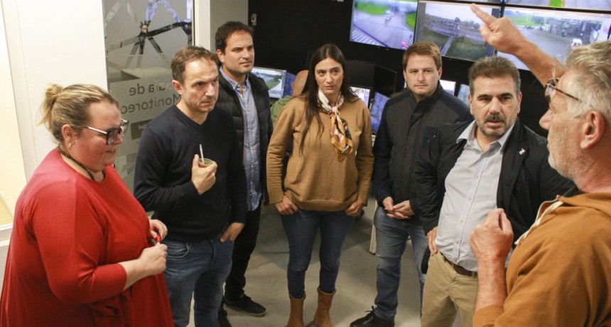 Abella, Ritondo y el Intendente de San Nicolás compartieron experiencias de gestión en materia de seguridad