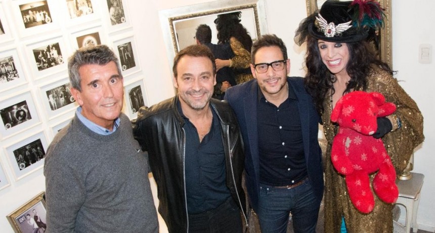 Rodrigo Lussich y Adrián Pallares estuvieron en Gualeguaychú participando del Show del Ángel