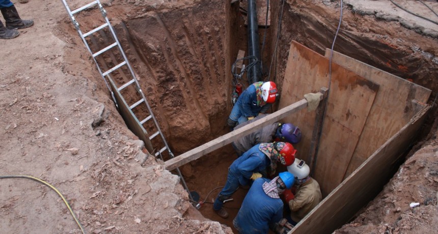 EL MUNICIPIO PARALIZÓ PROVISORIAMENTE LA OBRA DEL GASODUCTO