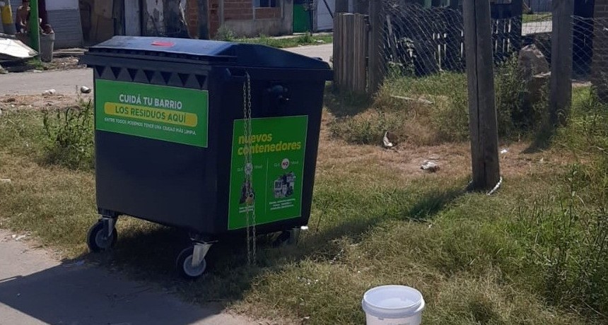 El Municipio insta a los vecinos a cuidar los contenedores de residuos para colaborar con la limpieza de la ciudad