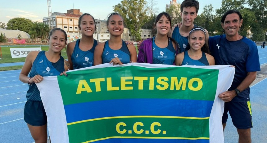 Tres atletas del Club Ciudad se consagraron subcampeonas nacionales U20