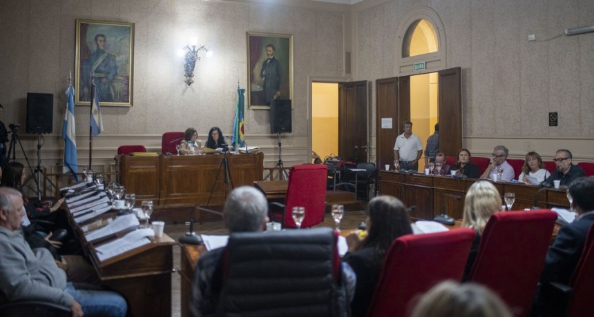 En una nueva sesión, el HCD aprobó importantes proyectos para la ciudad