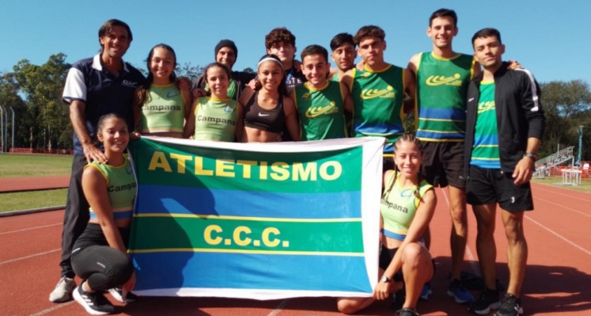 Atletismo: el Club Ciudad de Campana sumó 17 medallas en el Campeonato Provincial de Mayores