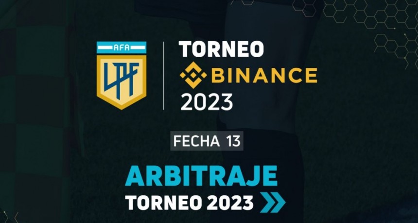 Se designaron los árbitros, asistentes y oficiales VAR de la fecha 13