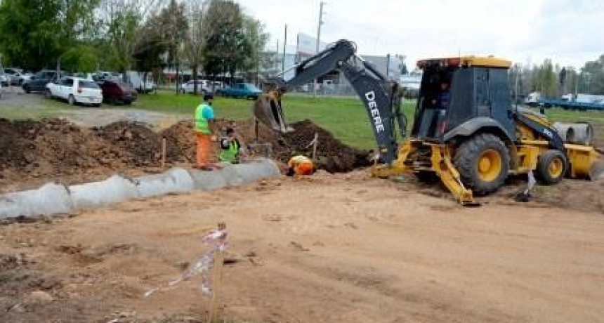 Ampliación de la avenida Alfonsín: avanzan las obras de la 2° etapa