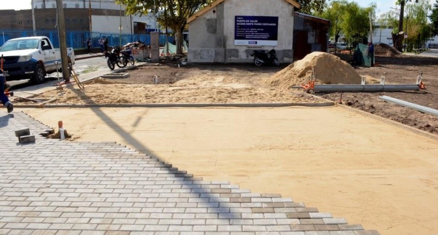 Nueva Costanera: avanzan las obras para recuperar y poner en valor los accesos