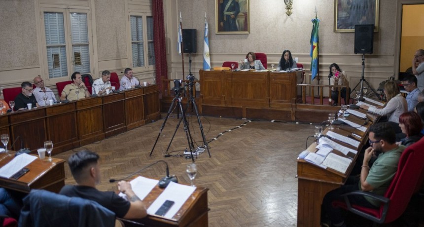El H.C.D aprobó nueve proyectos en su primera sesión ordinaria de abril