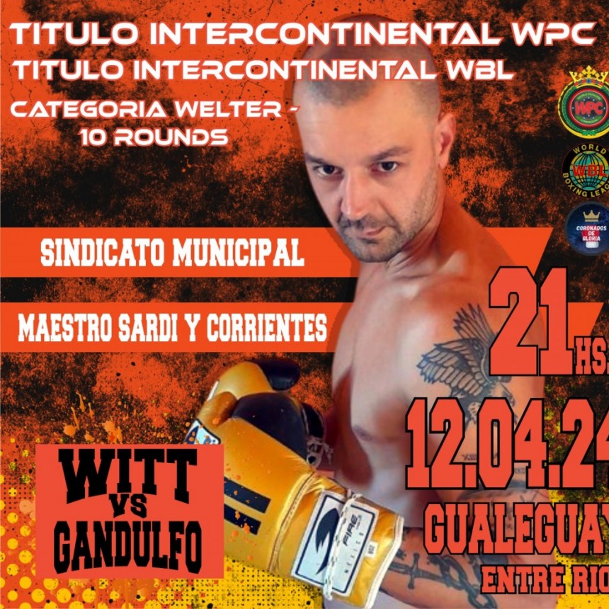 Juan Manuel Witt defiende sus títulos WBL y WPC