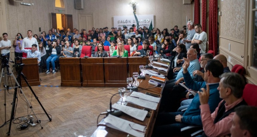 El HCD aprobó nuevos proyectos en su segunda sesión ordinaria de abril