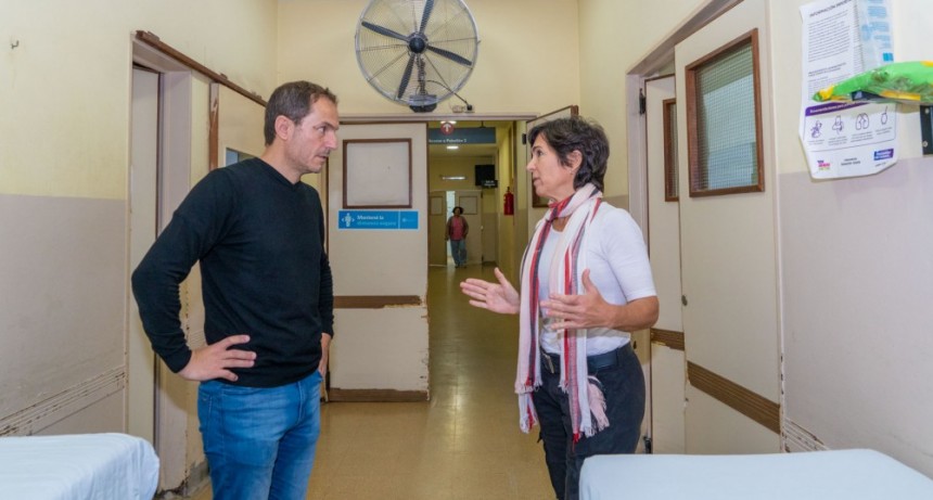 El Intendente confirmó la construcción del nuevo sector de Guardia del hospital