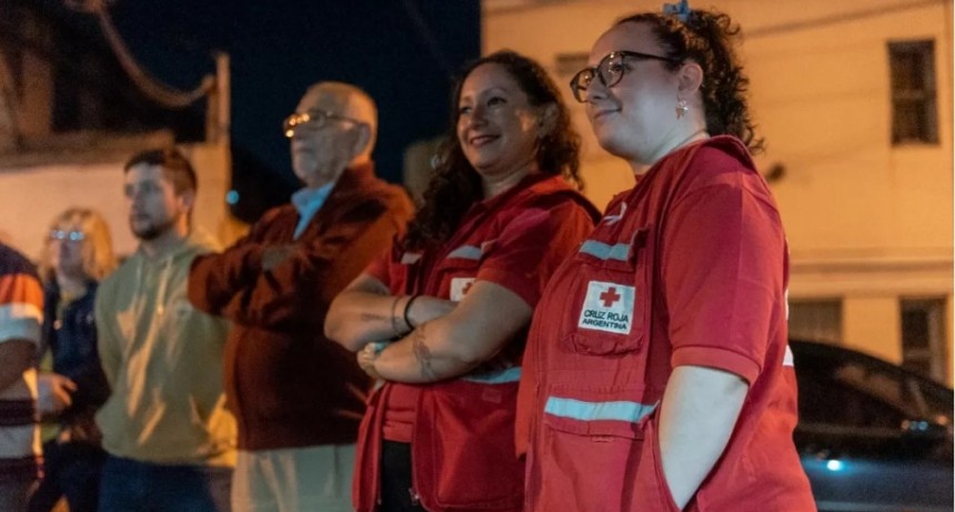 El Municipio y concejales de Juntos acompañaron el 30° Aniversario de la Cruz Roja Filial Campana
