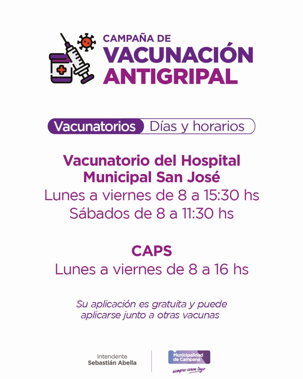La campaña de vacunación antigripal se extenderá a todos los grupos de riesgo