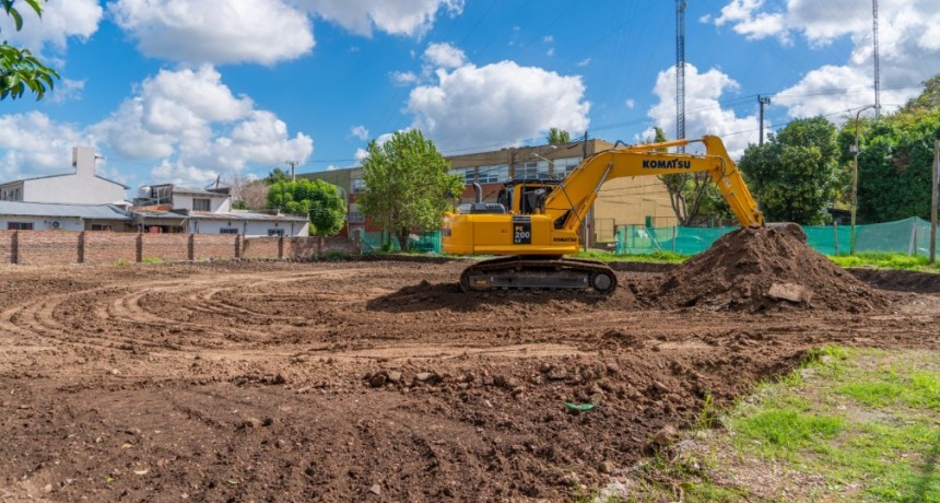 Avanzan los trabajos preliminares para construir la terminal destinada a colectivos de media distinta