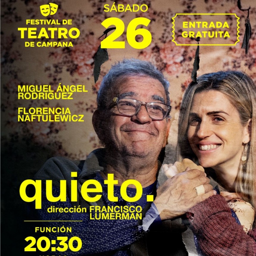 El Festival de Teatro de Campana también tendrá a Miguel Ángel Rodríguez