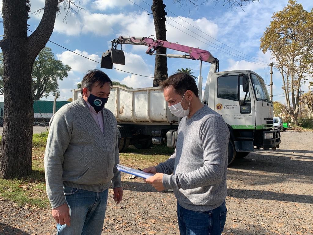 El Municipio sumó un nuevo vehículo para la recolección de ramas y montículos 