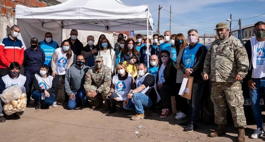 Operativo hist&oacute;rico de ayuda humanitaria en la Ciudad