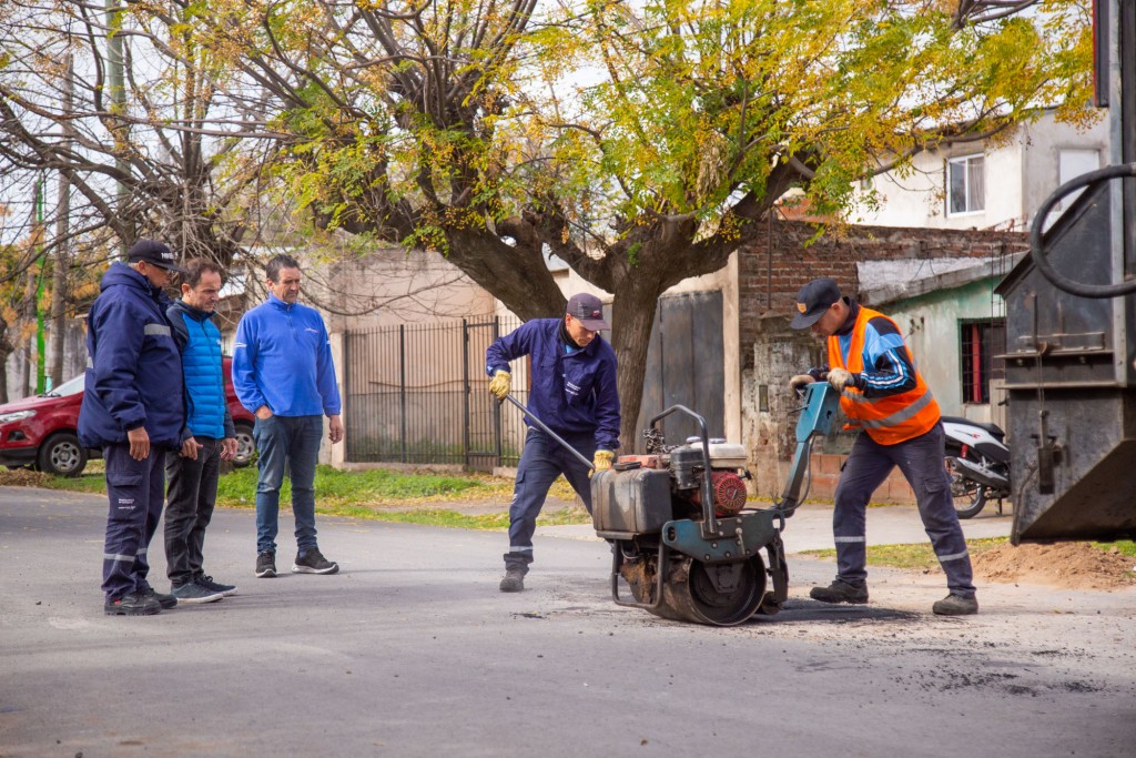 El Municipio sigue trabajando intensamente en la mejora del barrio Villanueva