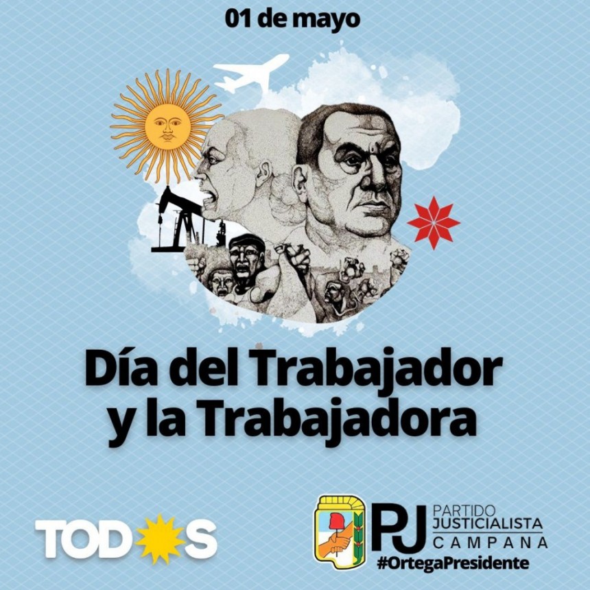1º de Mayo Día de los Trabajadores