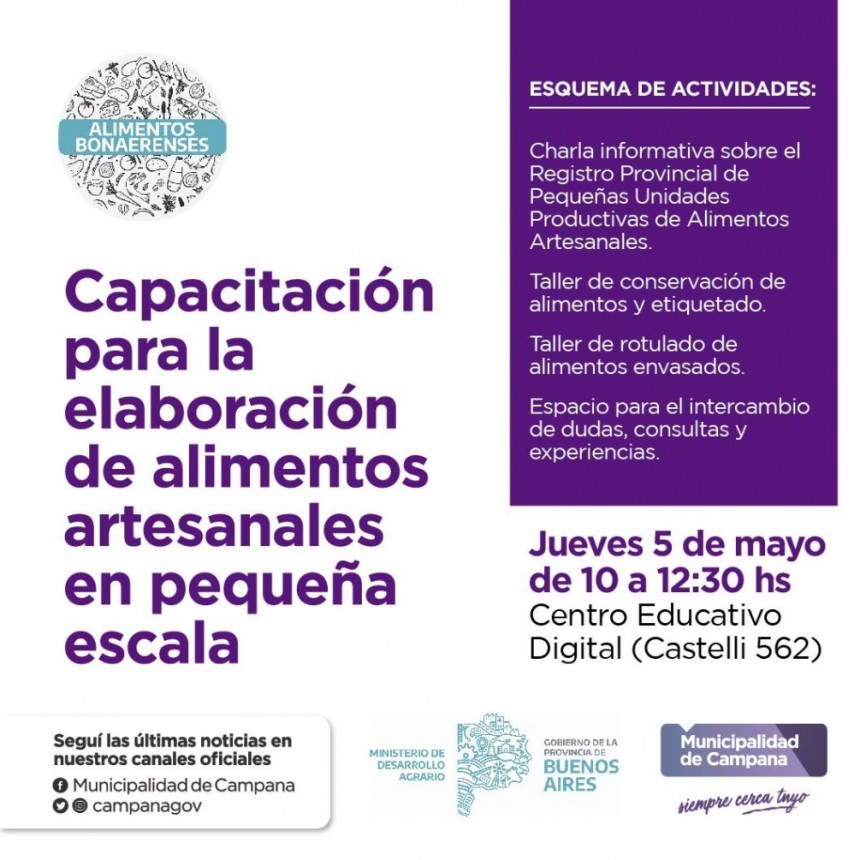 El Municipio impulsa una nueva capacitación gratuita