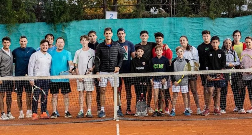 Tenis : El Club Ciudad de Campana disfrutó de una jornada de primer nivel