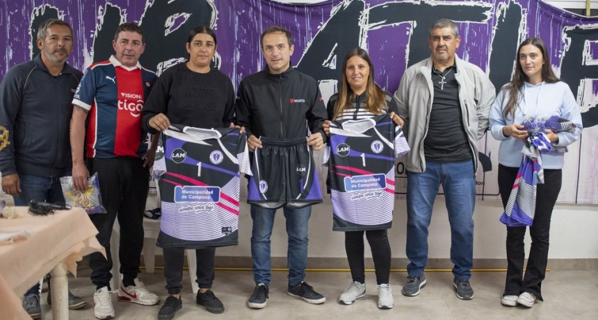 El Municipio continúa apoyando el fútbol femenino local