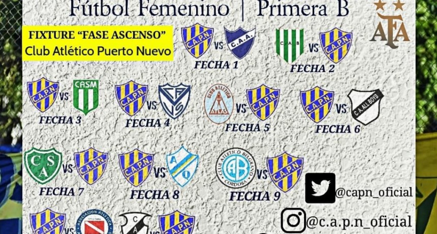 LAS CHICAS DE PUERTO NUEVO VOLVIERON A GOLEAR