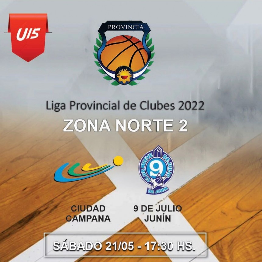 LIGA PROVINCIAL U15:  Ciudad juega como local