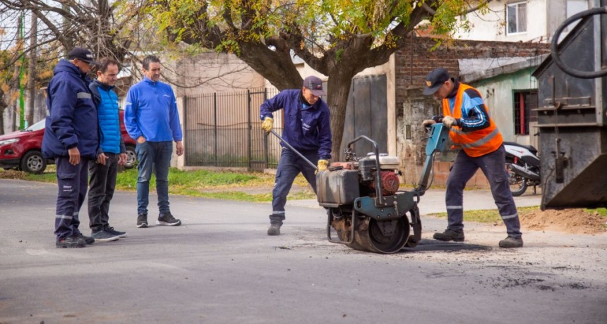 El Municipio sigue trabajando intensamente en la mejora del barrio Villanueva