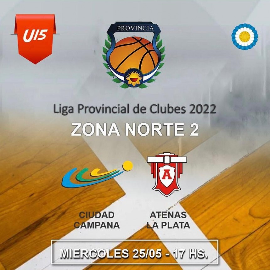 Ciudad  juega mañana en Campana en U15