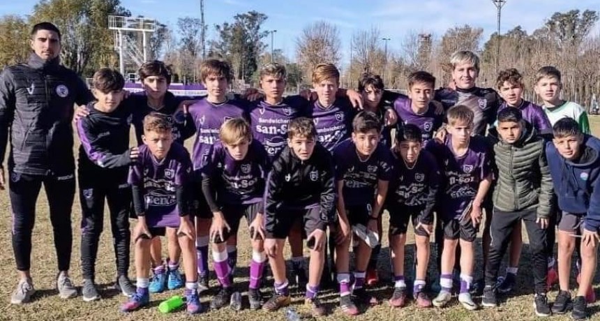 Fútbol Amateur : las categorías infantiles de Villa Dálmine enfrentaron a Talleres (RE)