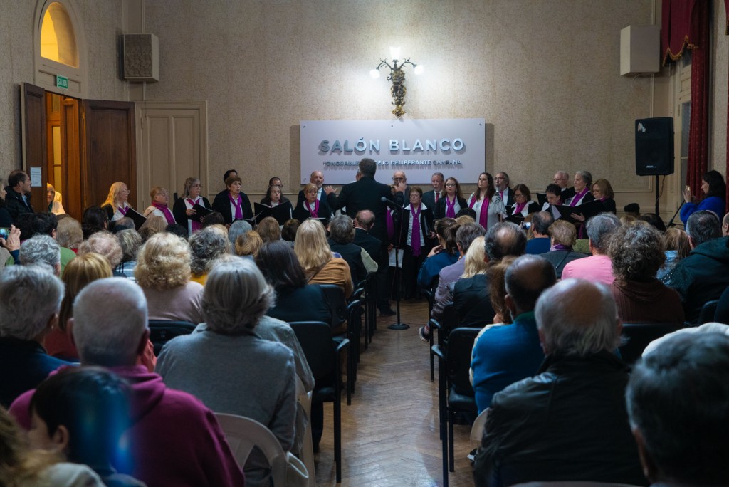 El Coro Polifónico Municipal cumplió 55 años y lo celebró con un gran evento