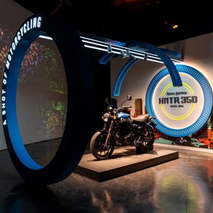 Grupo Simpa presentó oficialmente la nueva Royal Enfield HNTR 350 en Argentina