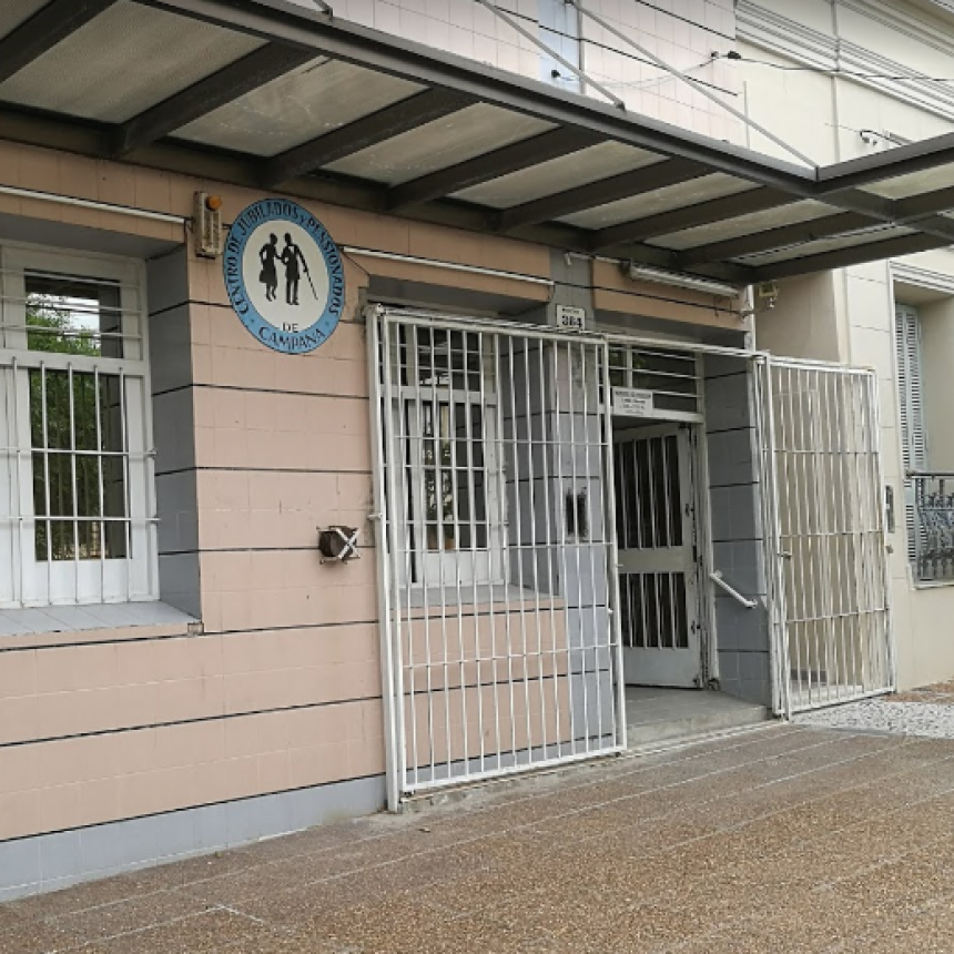 Convocatoria del Centro de Jubilados y Pensionados de Campana