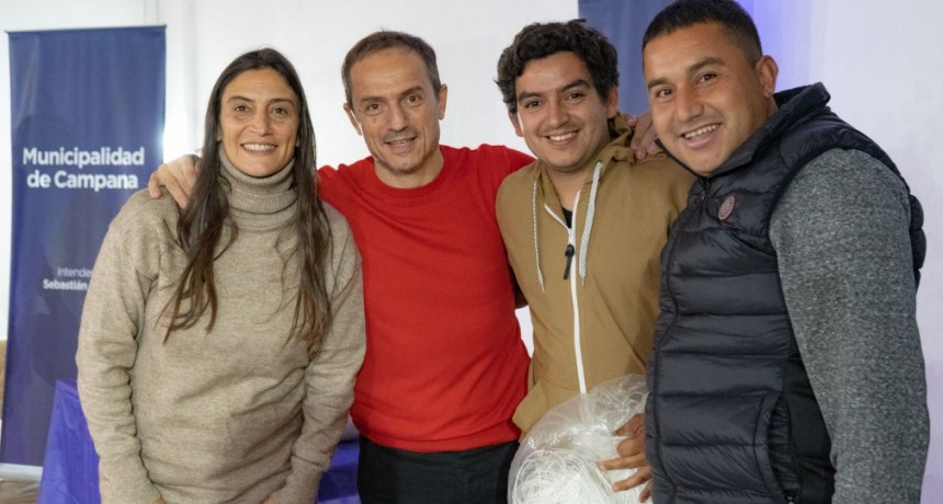 Con la ayuda del Municipio, el Club Santa Lucía planifica el cerramiento de su predio