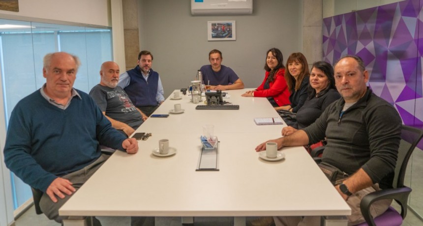 El Intendente se reunió con las nuevas autoridades de la Unión Industrial de Campana