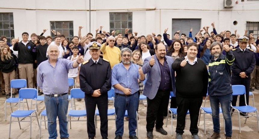 Tenaris inauguró nuevos espacios educativos  en la Escuela Técnica Nº4 de Zárate