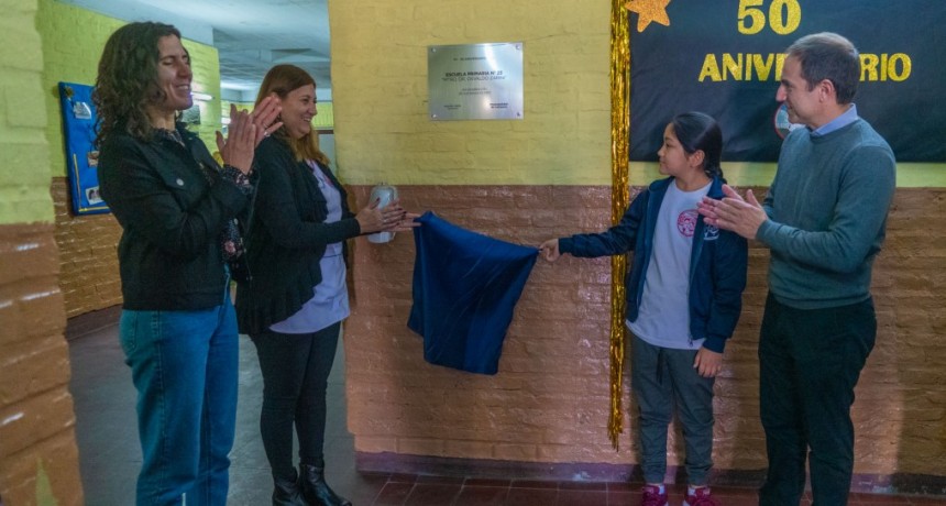 El Intendente acompañó el 50º aniversario de la Escuela Nº 23