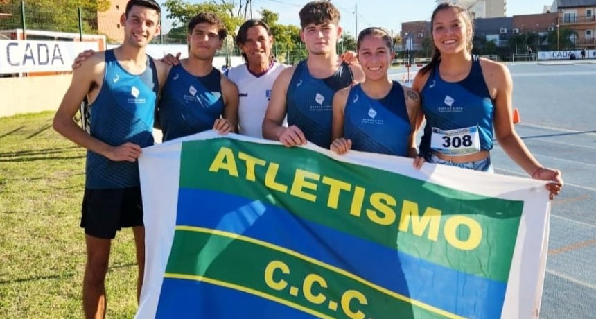 Atletas del Club Ciudad de Campana lograron tres medallas en el Campeonato Argentino de Mayores