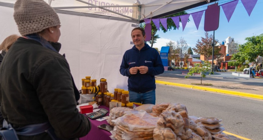 Se relanzó “El Mercadito de Campana” y convocó  a cientos de vecinos
