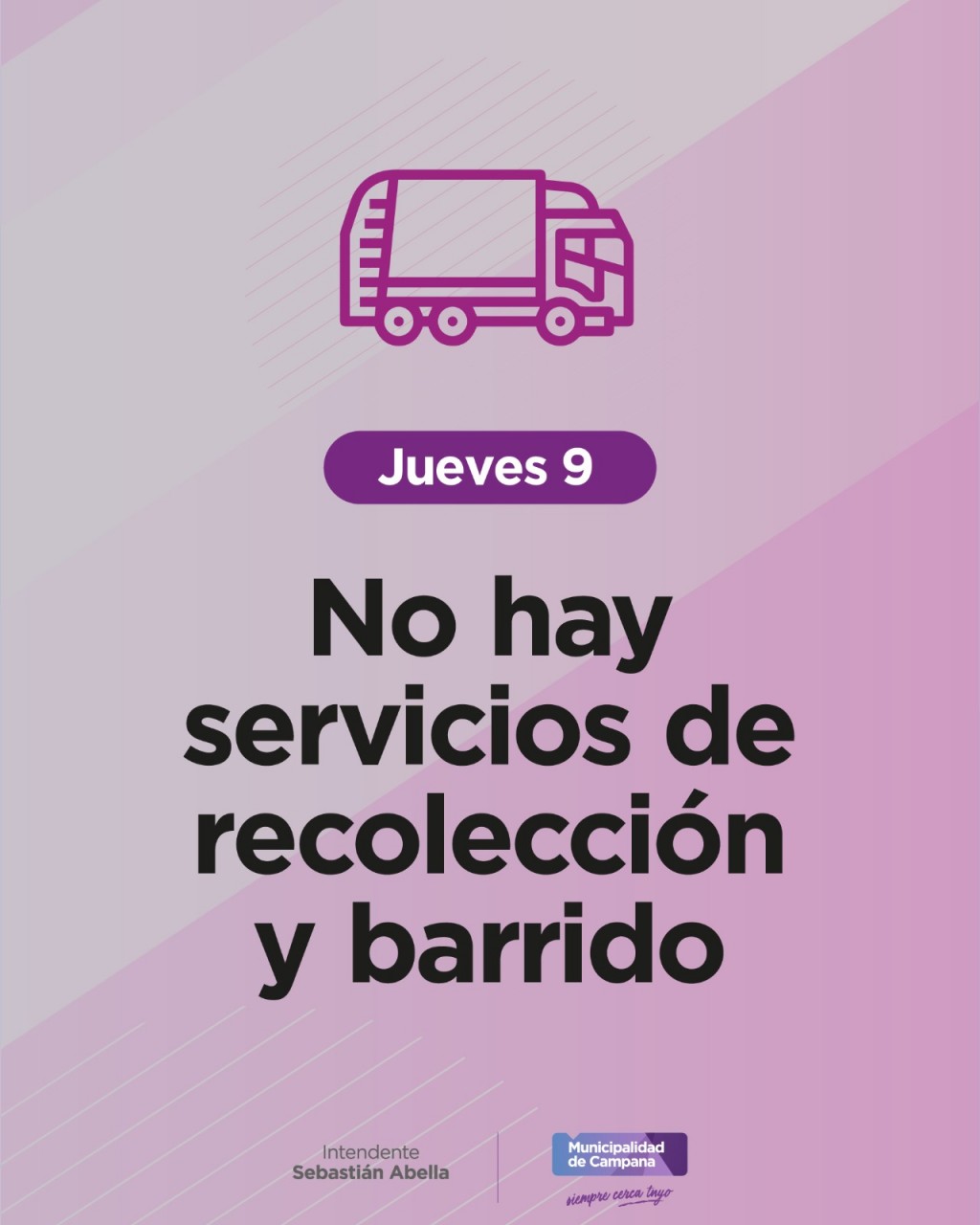 Por el paro nacional, este jueves no habrá recolección de residuos 