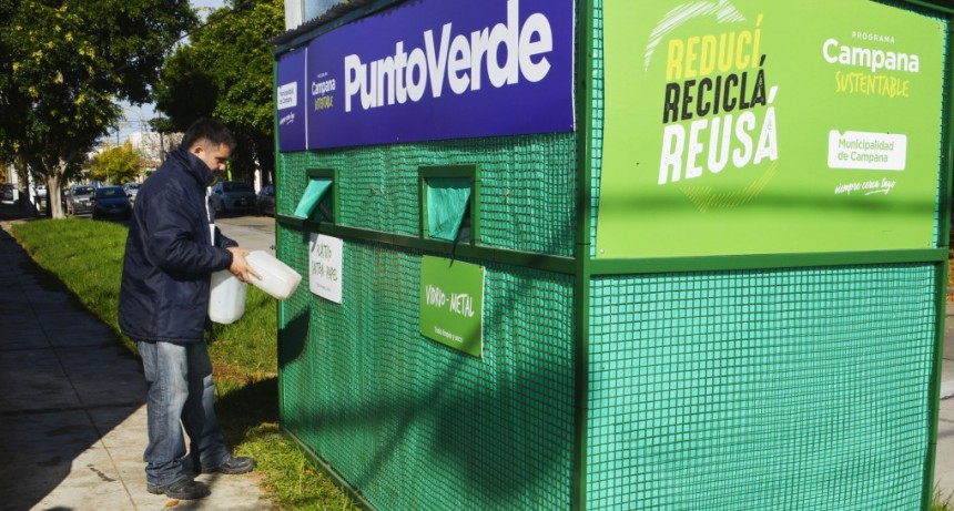 La ciudad sigue sumando Puntos Verdes