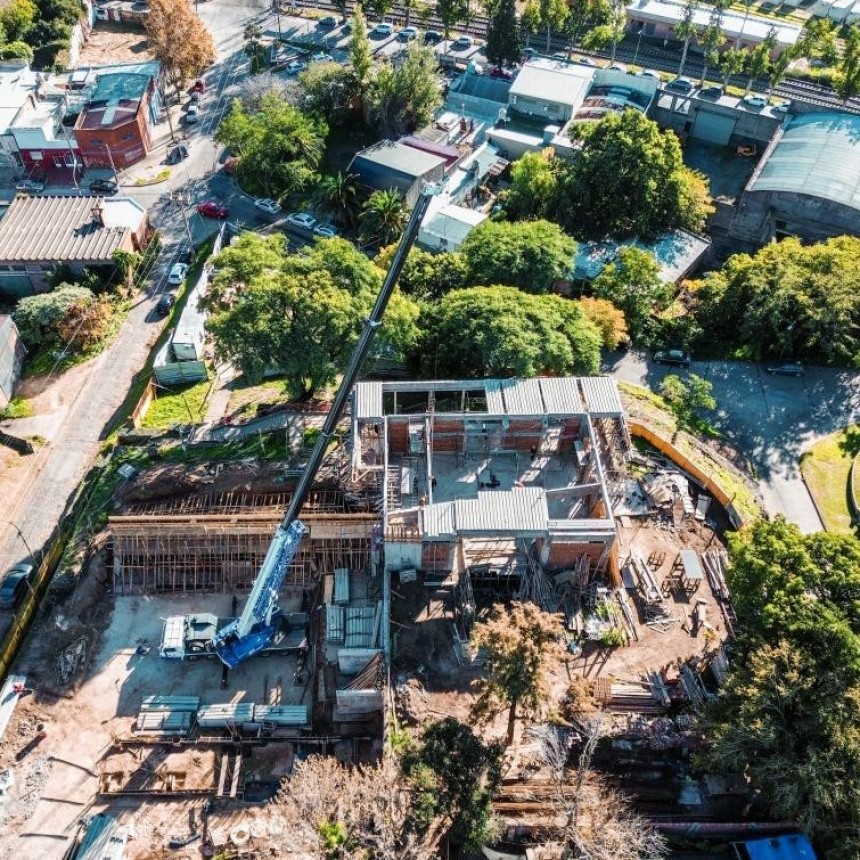 Casa de los Costa: comenzó la construcción de la planta baja del museo 