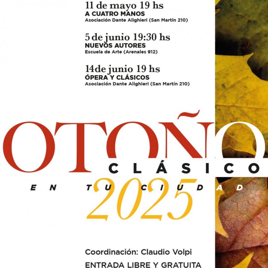Se viene una nueva edición de “Otoño Clásico en tu ciudad”