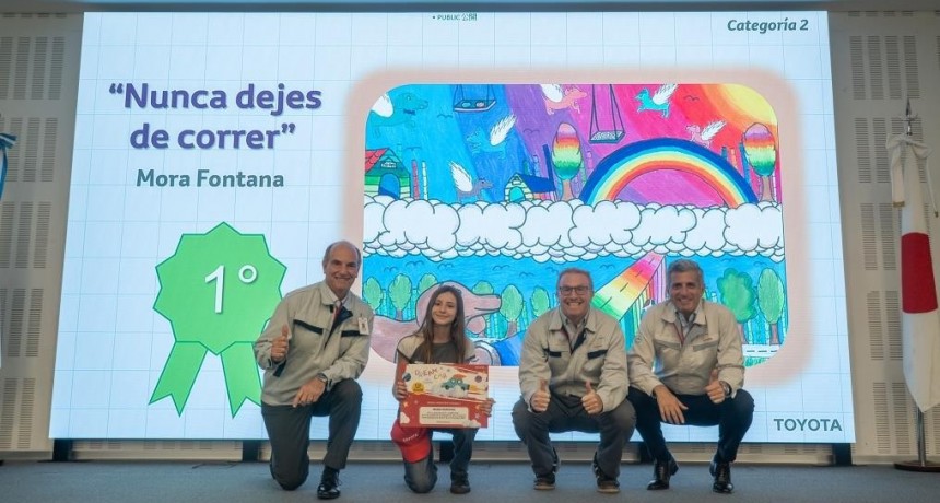 Toyota Argentina anunció a los ganadores del Dream Car Art Contest 2025