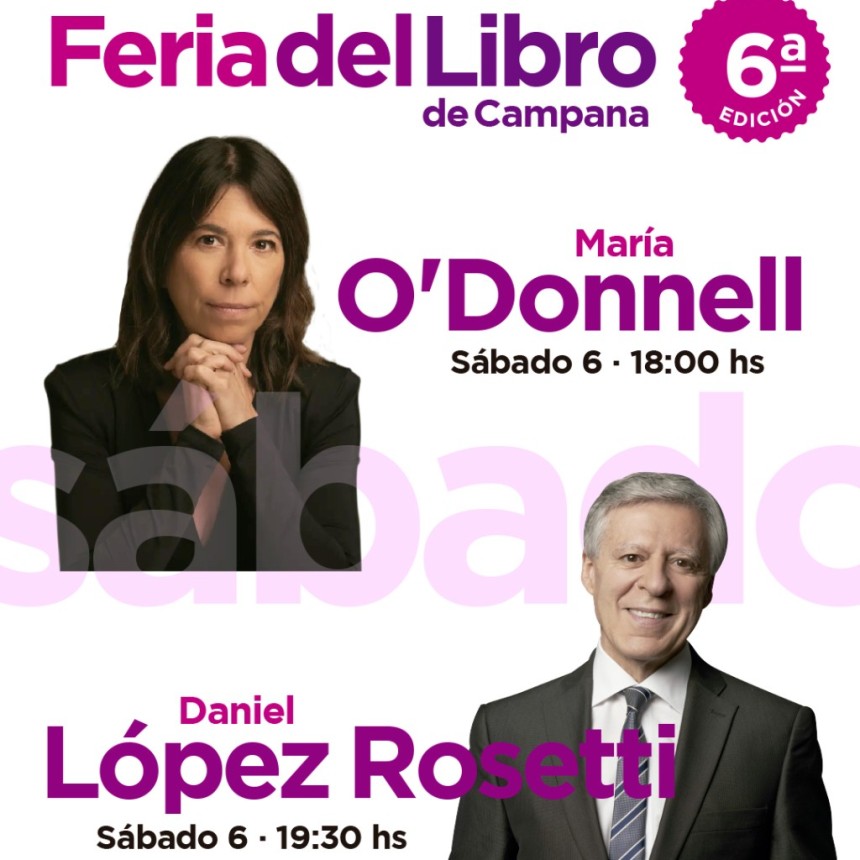 Se anunci&oacute; la 6&ordf; edici&oacute;n de la Feria del Libro de Campana: ser&aacute; el 6 y 7 de junio