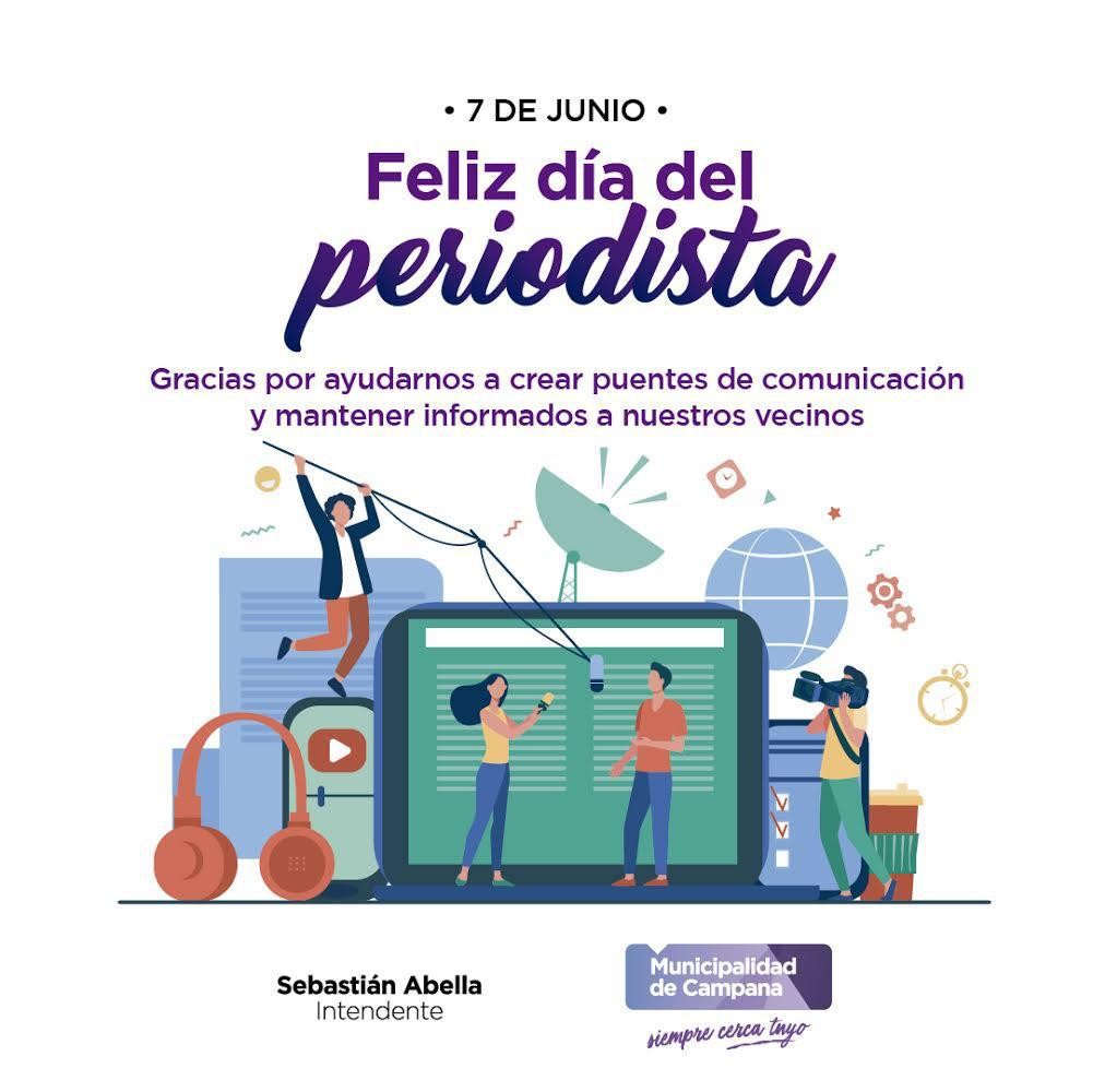 7 DE JUNIO DIA DEL PERIODISTA Y NUESTRO PROGRAMA ESPECIAL