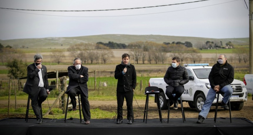 TANDIL  Kicillof present&oacute; el Plan Bonaerense de Desarrollo Rural 